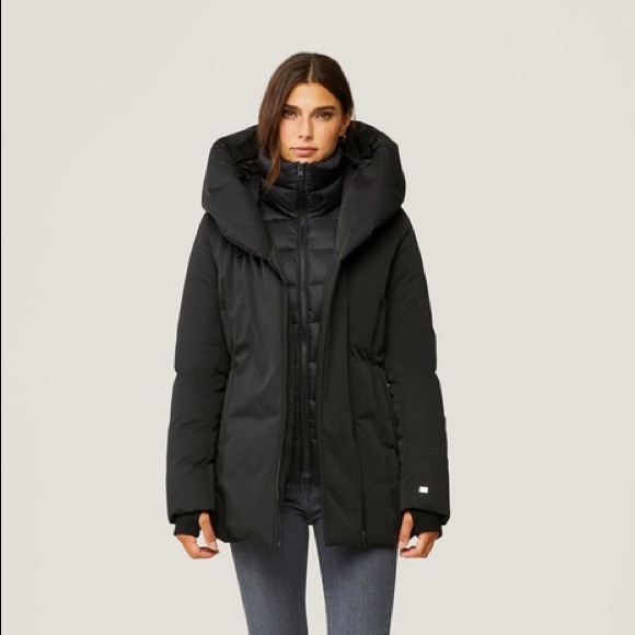 Soia & Kyo Black Puffer Jacket - Picture 11 of 11